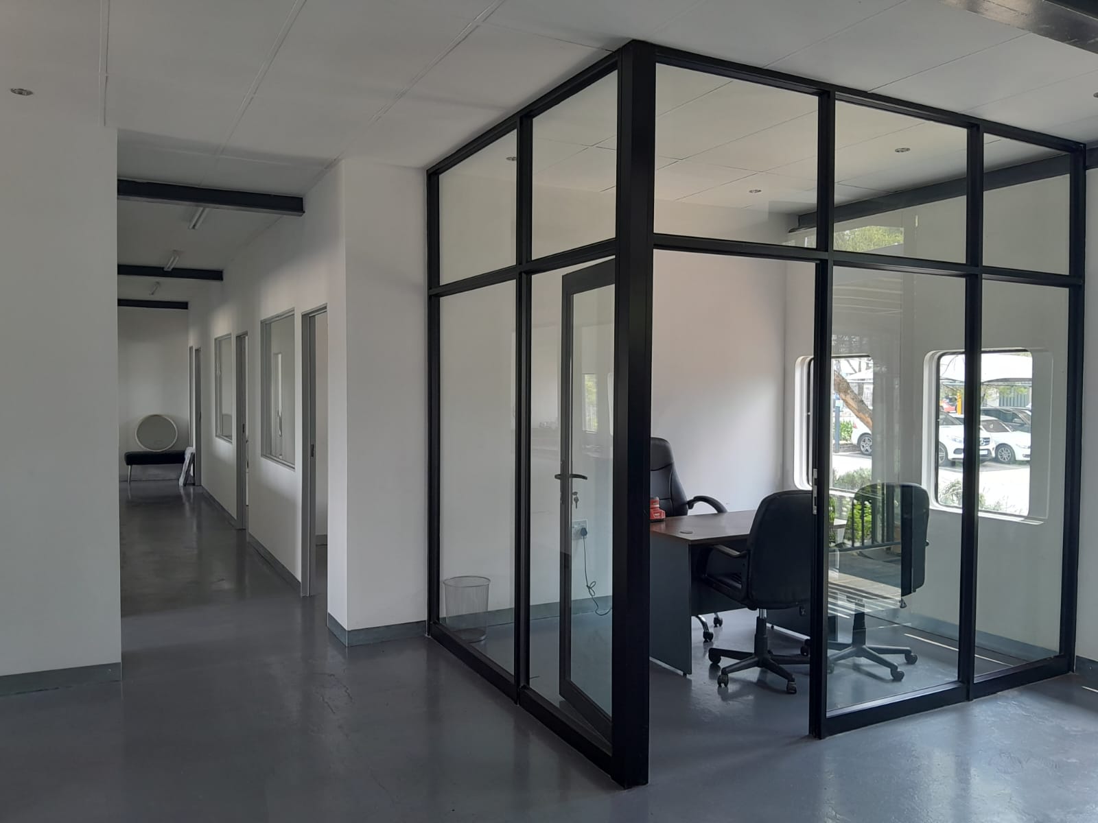Glass Partition Offices